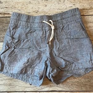 Athleta Cabo Linen Shorts
